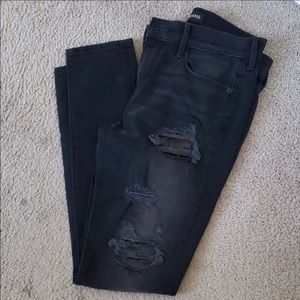 Express Distressed Leggings Jeans